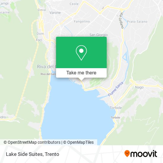 Lake Side Suites map