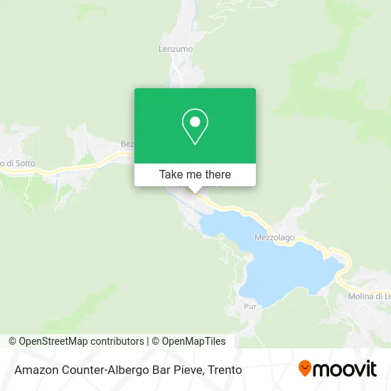 Amazon Counter-Albergo Bar Pieve map