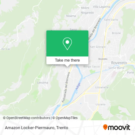 Amazon Locker-Piermauro map