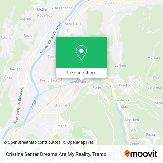 Cristina Senter Dreams Are My Reality map