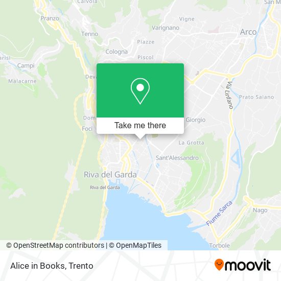 Alice in Books map