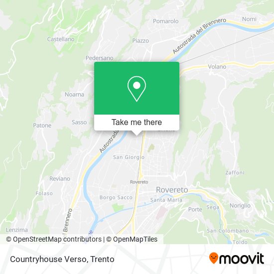 Countryhouse Verso map