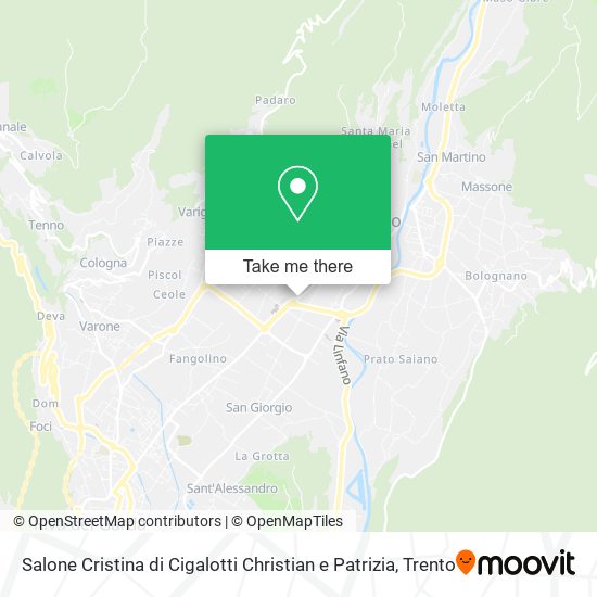 Salone Cristina di Cigalotti Christian e Patrizia map