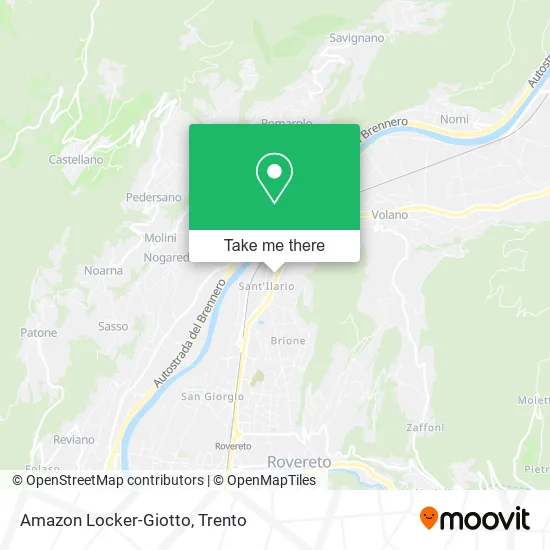 Amazon Locker-Giotto map