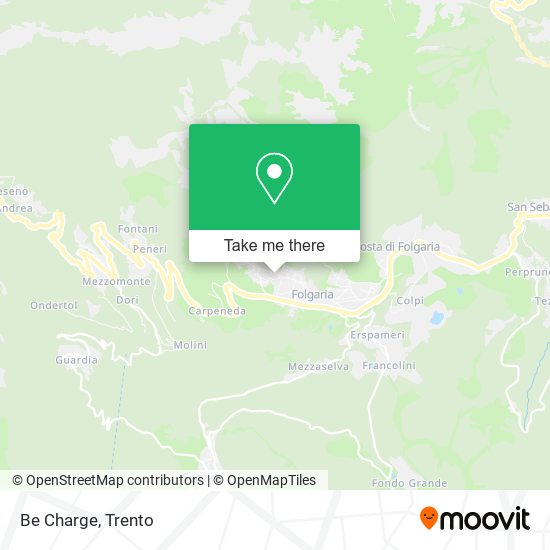 Be Charge map