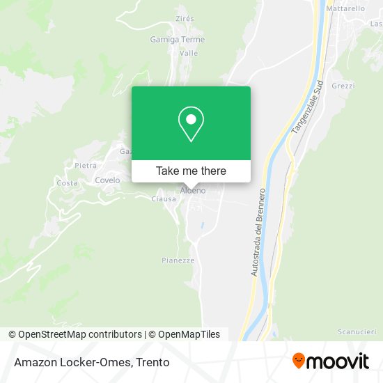Amazon Locker-Omes map