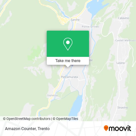 Amazon Counter map