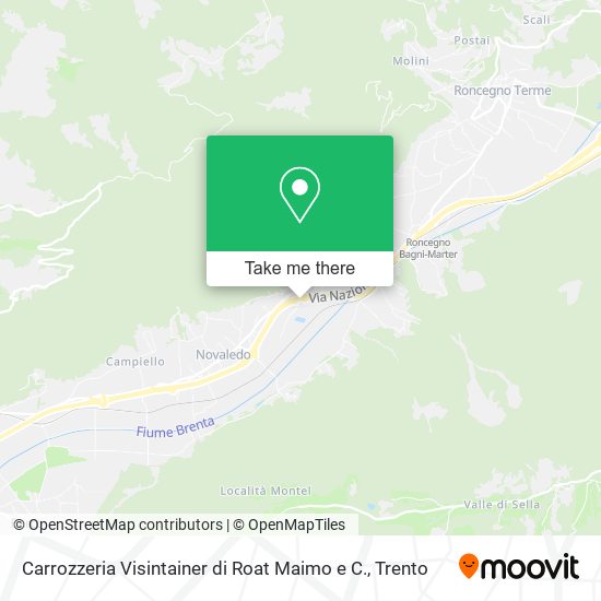 Carrozzeria Visintainer di Roat Maimo e C. map