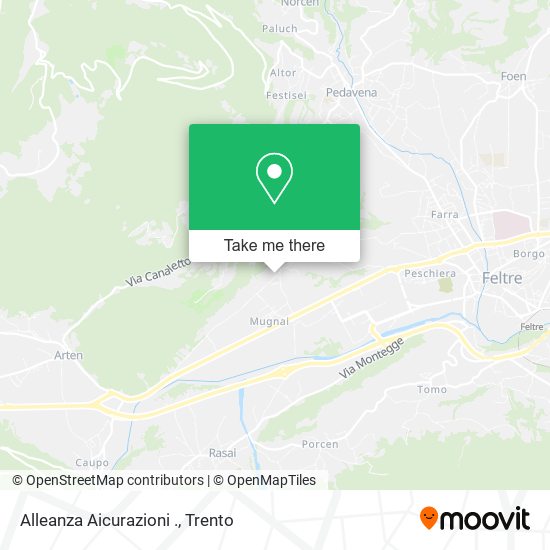 Alleanza Aicurazioni . map