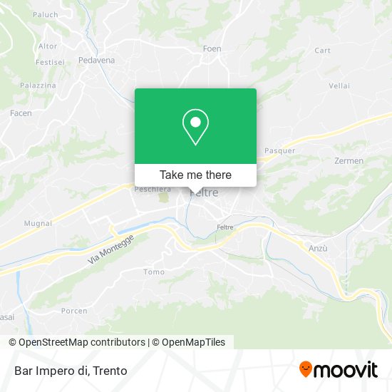 Bar Impero di map