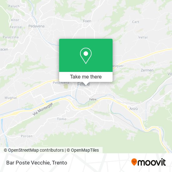 Bar Poste Vecchie map