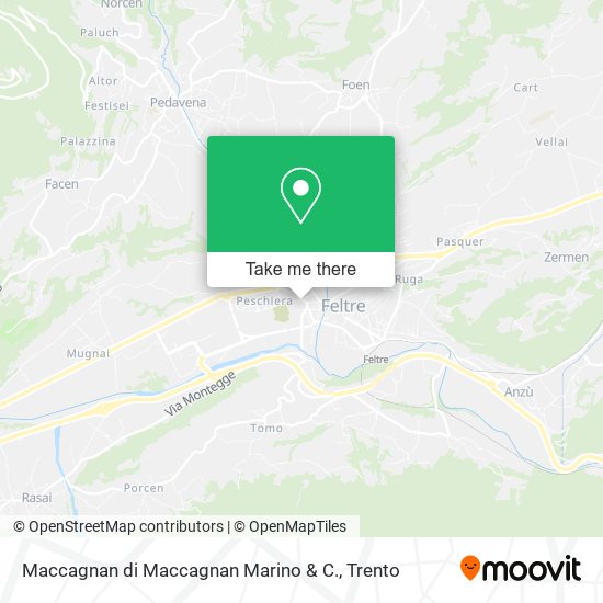 Maccagnan di Maccagnan Marino & C. map