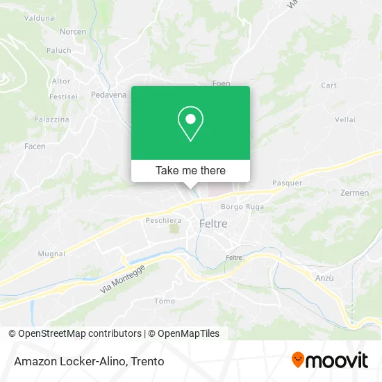 Amazon Locker-Alino map