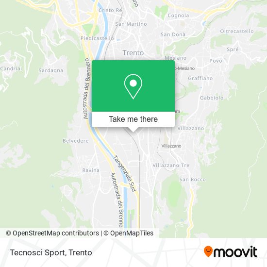 Tecnosci Sport map