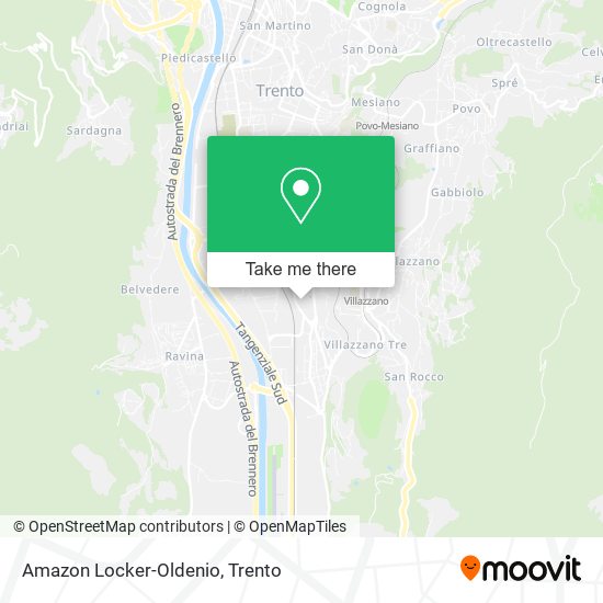 Amazon Locker-Oldenio map