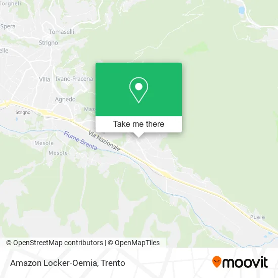 Amazon Locker-Oemia map