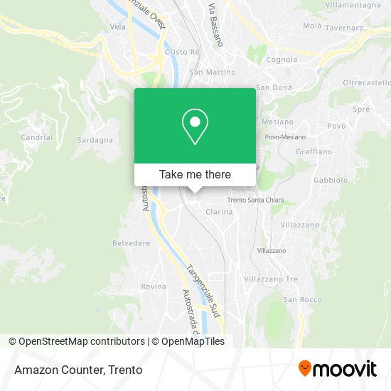 Amazon Counter map