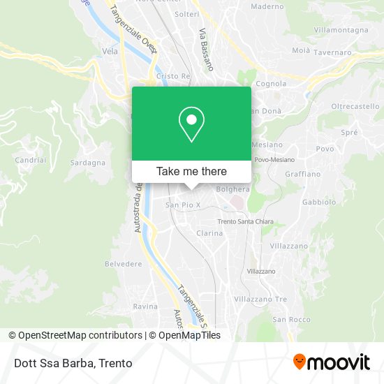 Dott Ssa Barba map