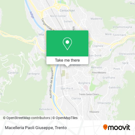 Macelleria Paoli Giuseppe map