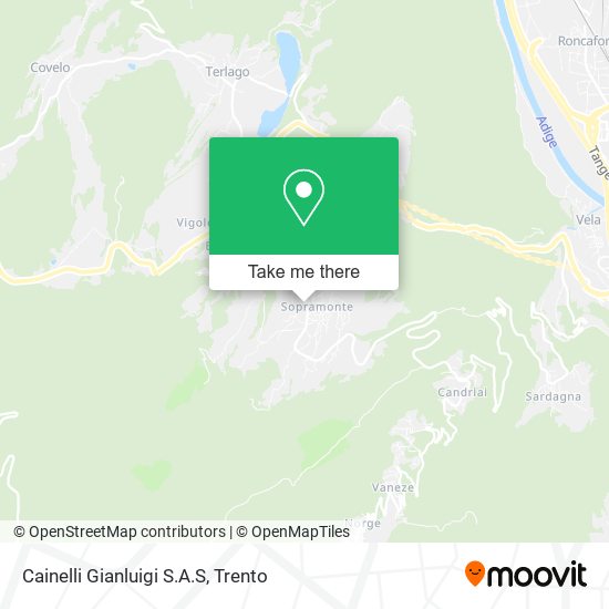 Cainelli Gianluigi S.A.S map
