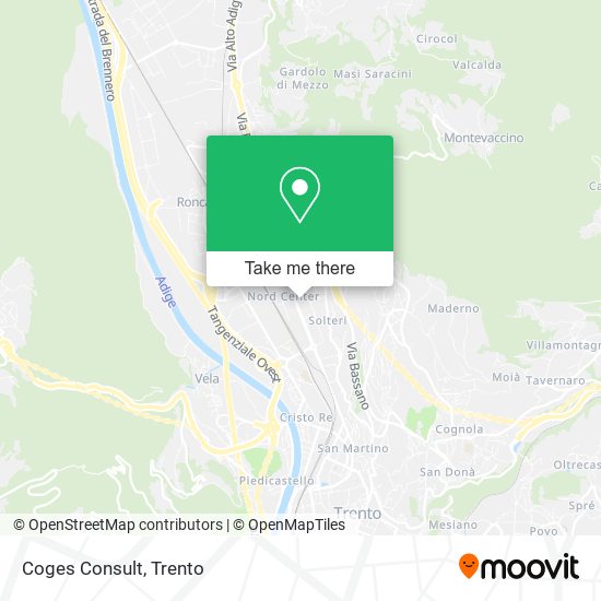 Coges Consult map