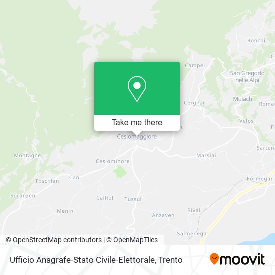 Ufficio Anagrafe-Stato Civile-Elettorale map