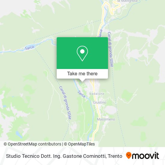 Studio Tecnico Dott. Ing. Gastone Cominotti map