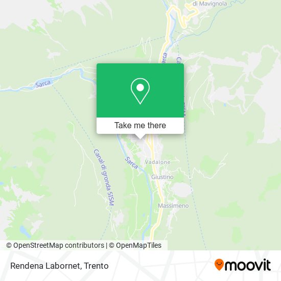 Rendena Labornet map