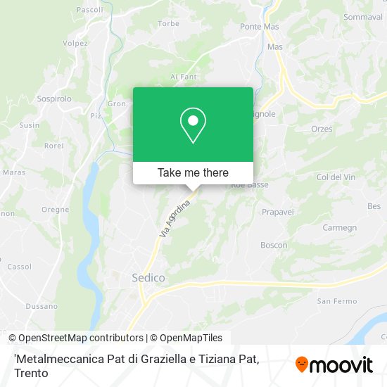 'Metalmeccanica Pat di Graziella e Tiziana Pat map