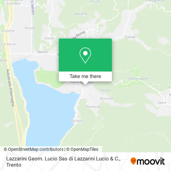 Lazzarini Surveyor Lucio SAS by Lucio Lazzarini and Co. map