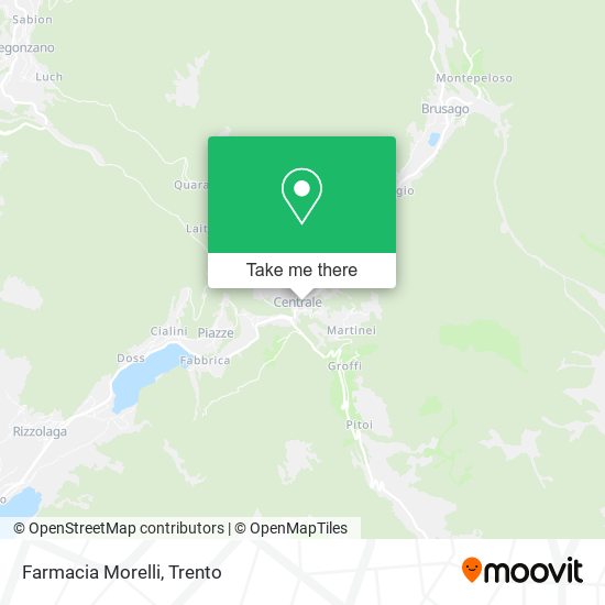 Farmacia Morelli map