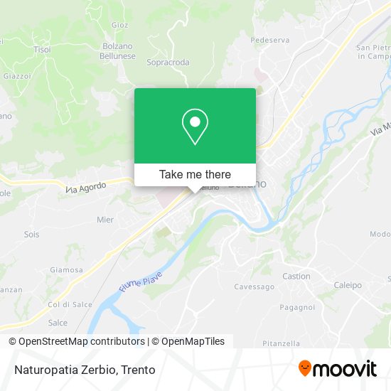 Naturopatia Zerbio map