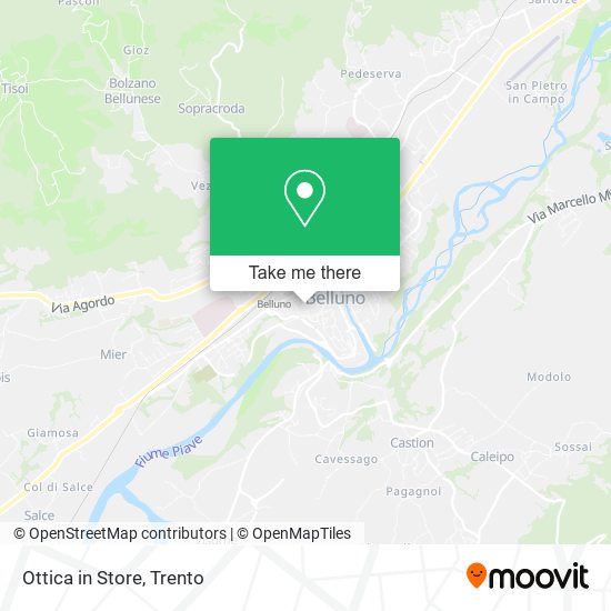 Ottica in Store map