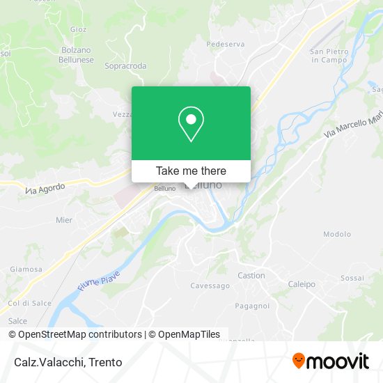 Calz.Valacchi map
