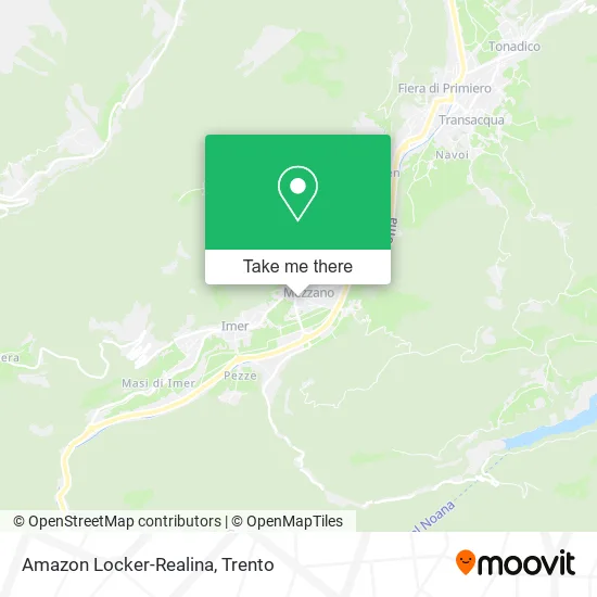 Amazon Locker-Realina map