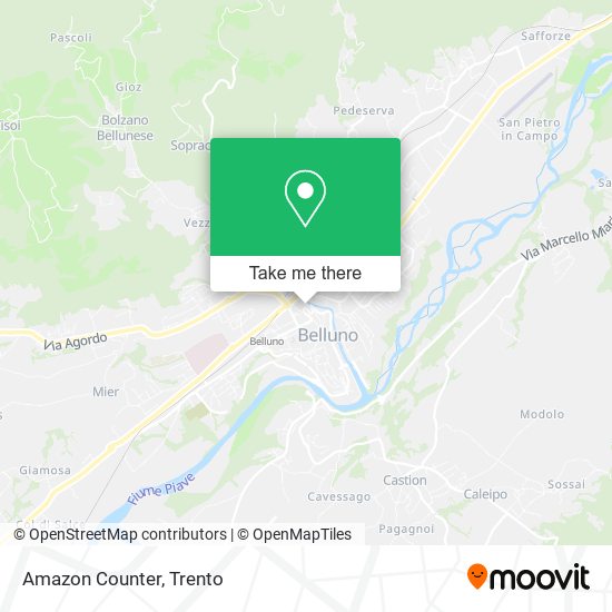 Amazon Counter map