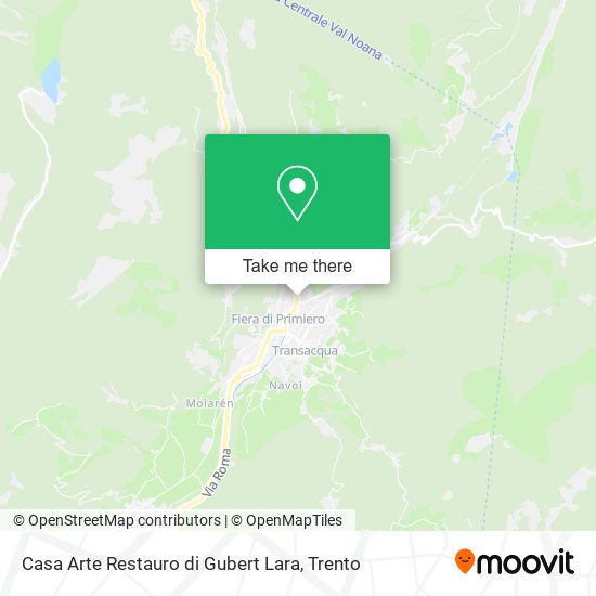 Casa Arte Restauro di Gubert Lara map