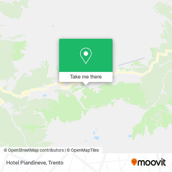 Hotel Piandineve map