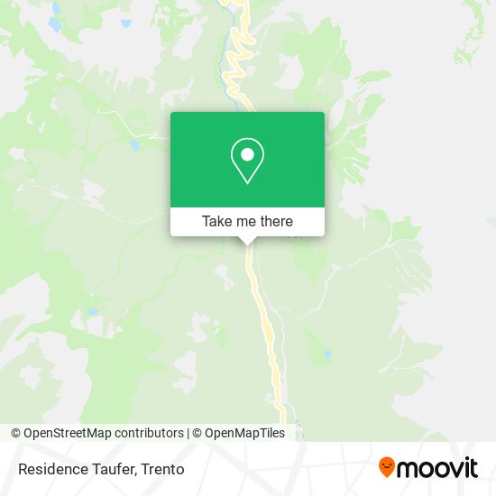 Residence Taufer map
