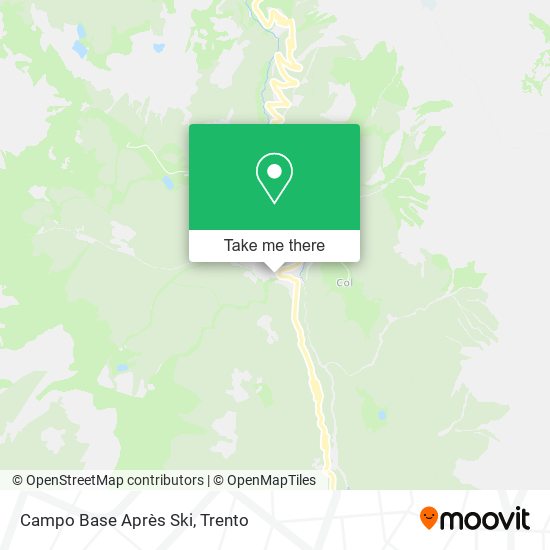 Campo Base Après Ski map