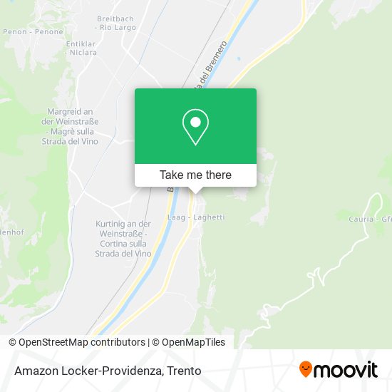 Amazon Locker-Providenza map