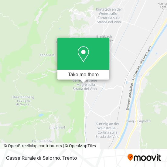 Cassa Rurale di Salorno map