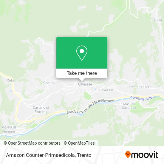 Amazon Counter-Primaedicola map