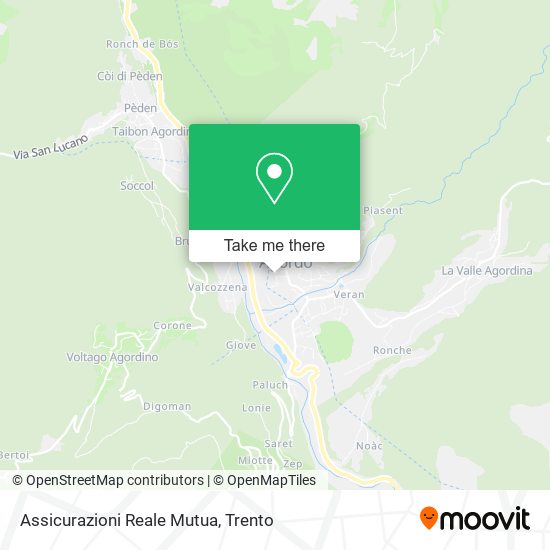 Assicurazioni Reale Mutua map