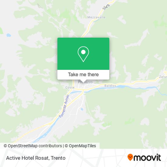 Active Hotel Rosat map