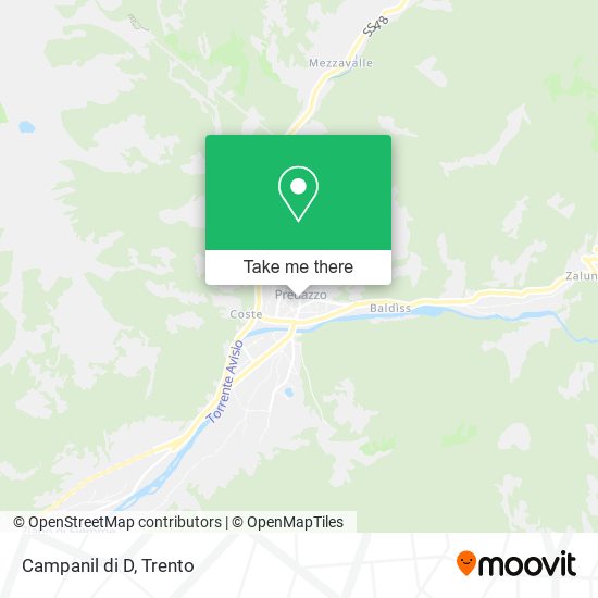 Campanil di D map