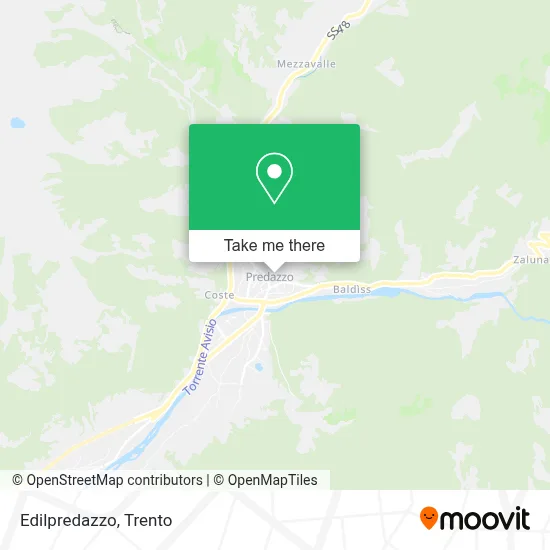 Edilpredazzo map