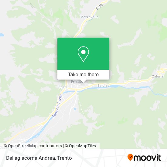 Dellagiacoma Andrea map