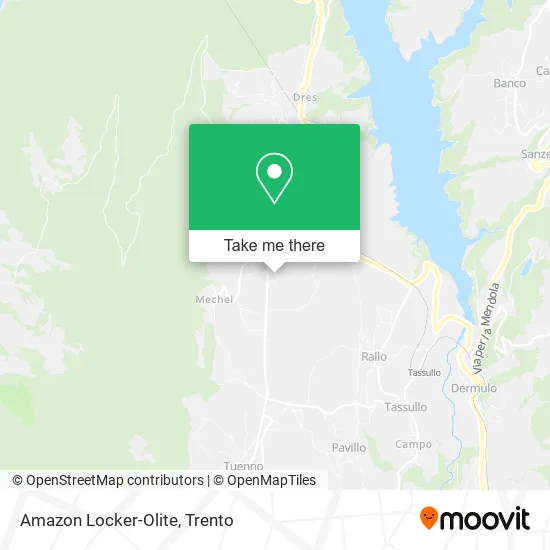 Amazon Locker-Olite map