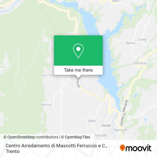 Centro Arredamento di Mascotti Ferruccio e C. map
